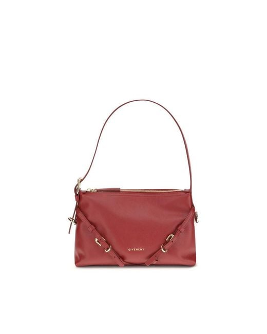 Givenchy Red Voyou Mini Shoulder Bag
