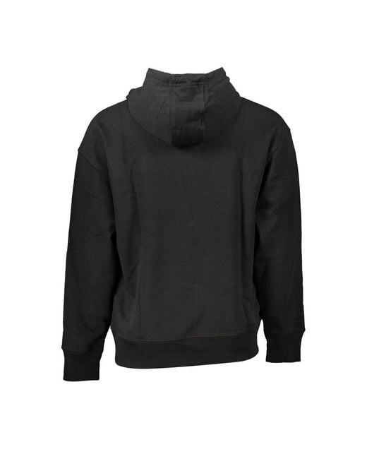 Tommy Hilfiger Black Cotton Men Sweater for men