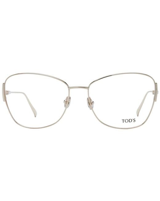 Tod's Metallic Metal Glasses (Frames)