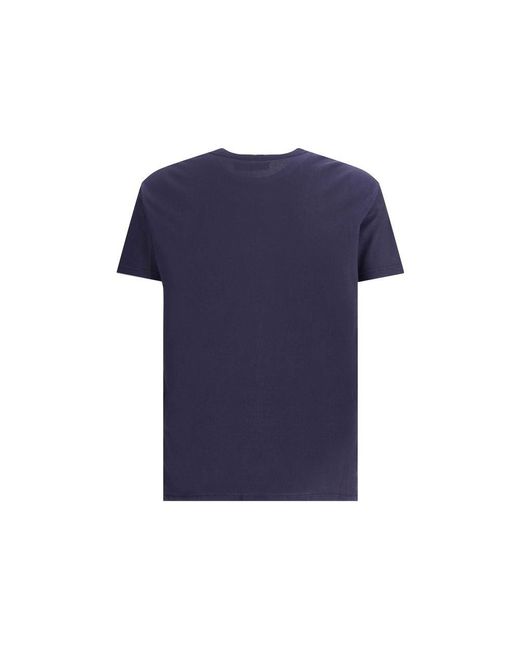 Vivienne Westwood Blue Ribbed T-Shirt for men