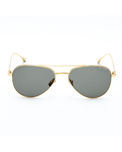 Belstaff Metallic Brown Stainless Steel Sunglasses