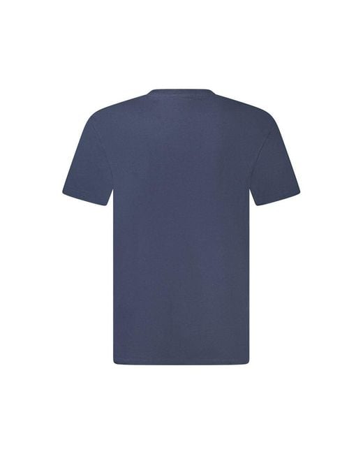 Timberland Blue Crew Neck Short Sleeve Tshirt for men