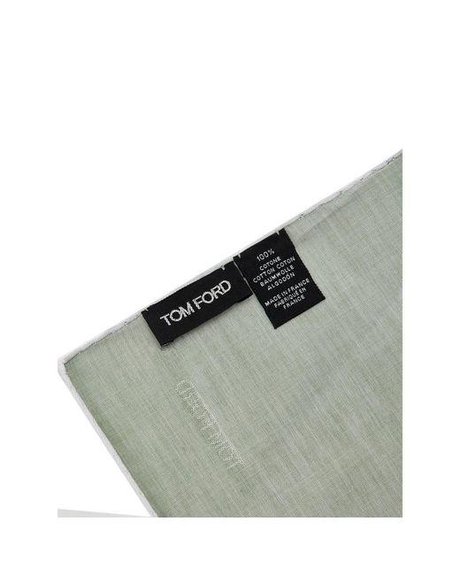 Tom Ford Green Scarves for men