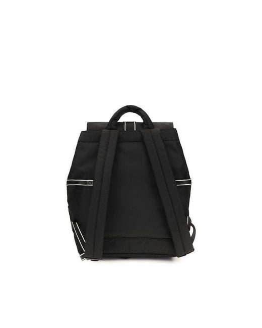 Ganni Black Recycled Polyamide Backpack