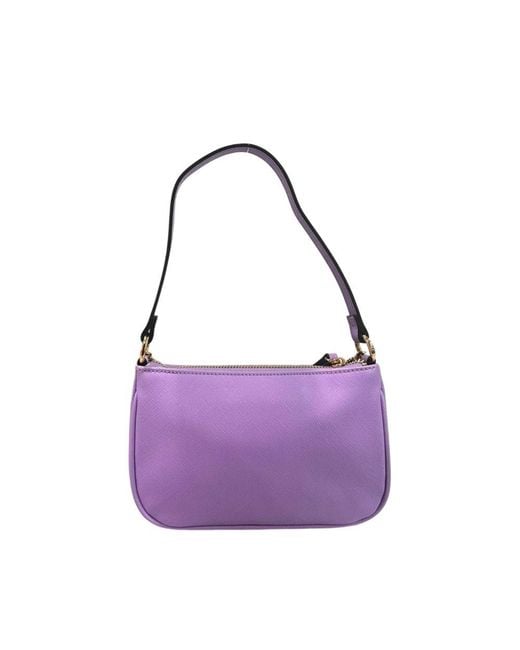 Twinset Purple Pu Shoulder Bag