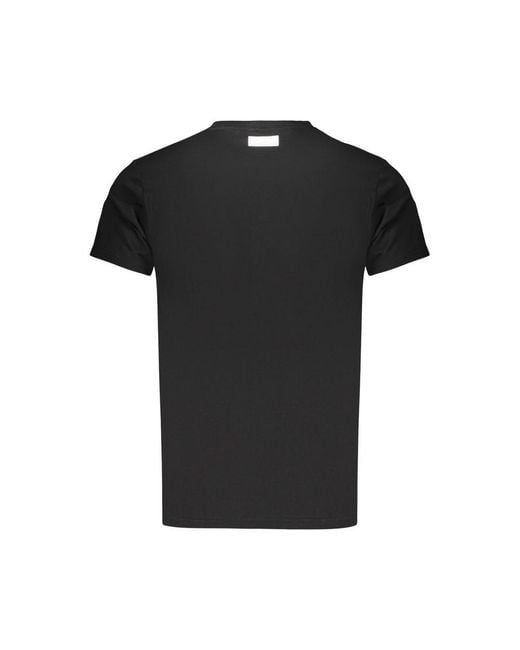 Bikkembergs Black Cotton Men T for men