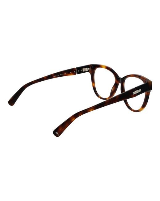 Longchamp Black Brown Acetate Glasses (frames)