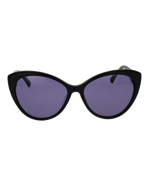 Replay Blue Plastic Sunglasses