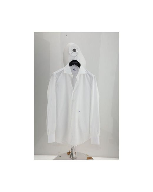 Finamore 1925 Gray Shirt for men