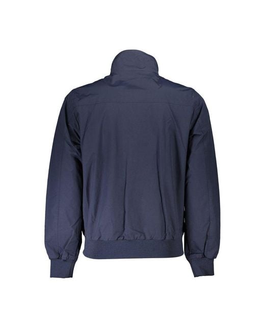 North Sails Blue Polyamide Jacket for men
