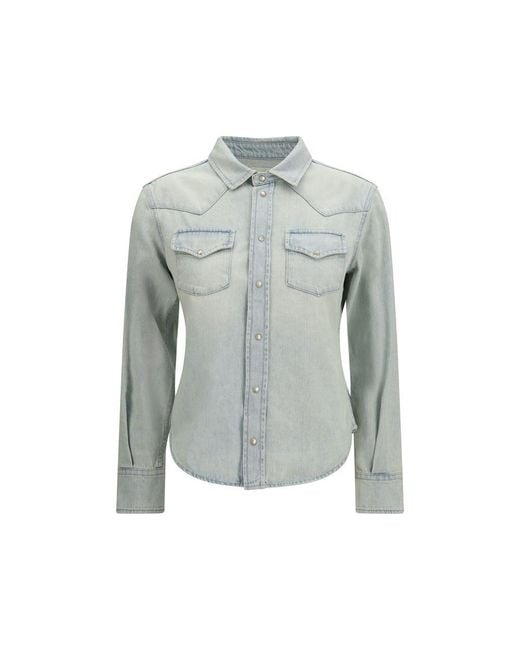 Jacob Cohen Blue Denim Shirt