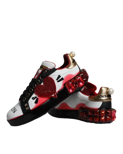 Dolce & Gabbana Red Sneakers