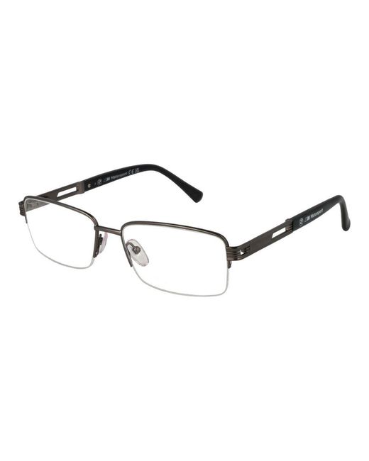 BMW Metallic Gray Metal Glasses (frames) for men