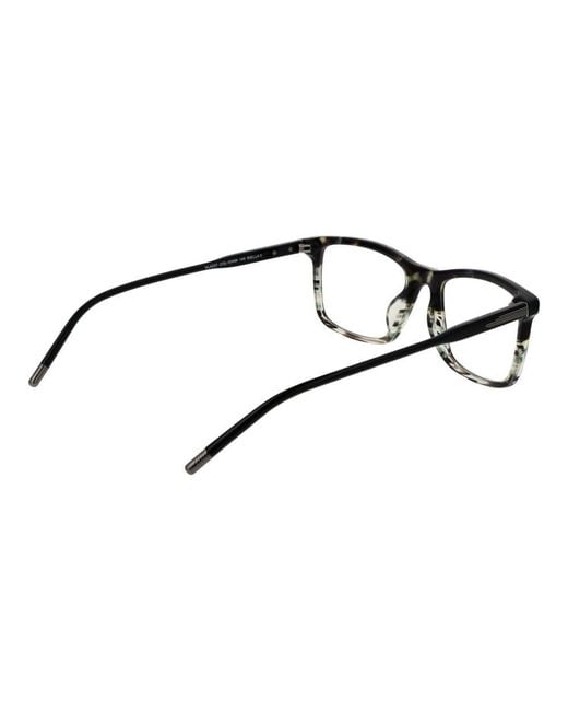 Lozza Black Multicolor Cellulose Acetate Glasses (frames) for men