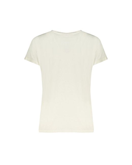 North Sails Natural White Cotton Tops & T for men