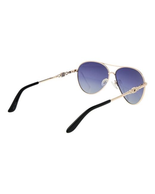 Guess Blue Acetate Sunglasses