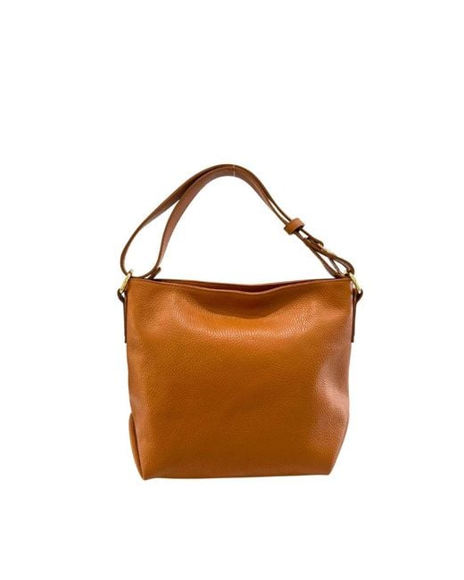 Baldinini Brown Leather Shoulder Bag