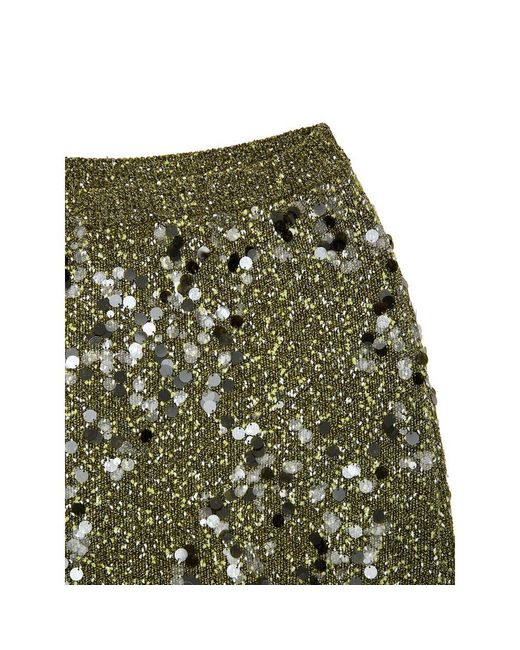 Gucci Green Viscose Mini Skirt