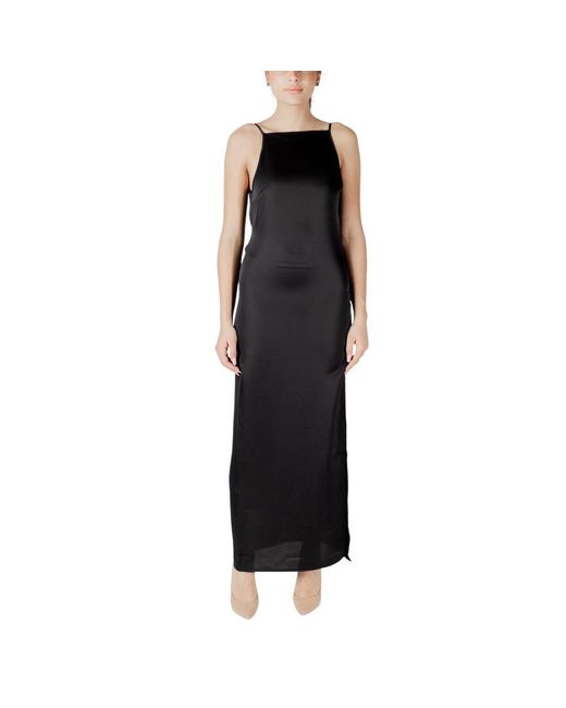 ONLY Black Recycled Polyester Long