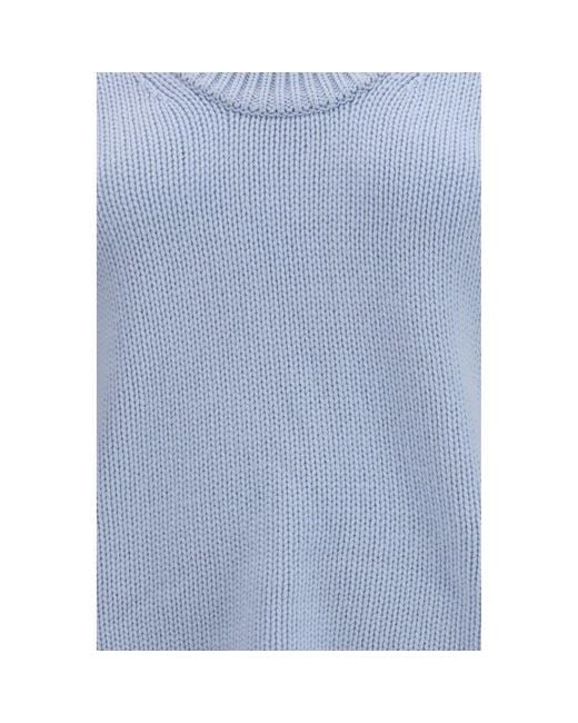 Loulou de Saison Blue Cashmere Sweater