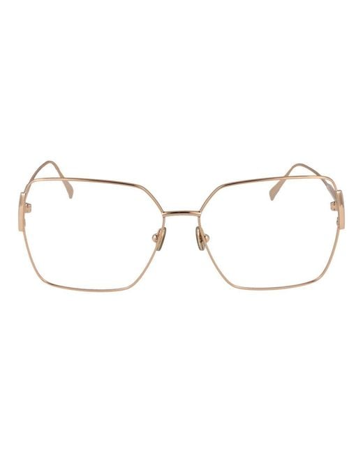 Tod's Metallic Gold Metal Glasses (frames)