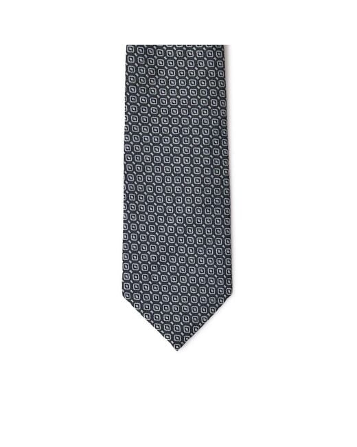 Jil Sander Gray Silk Tie for men