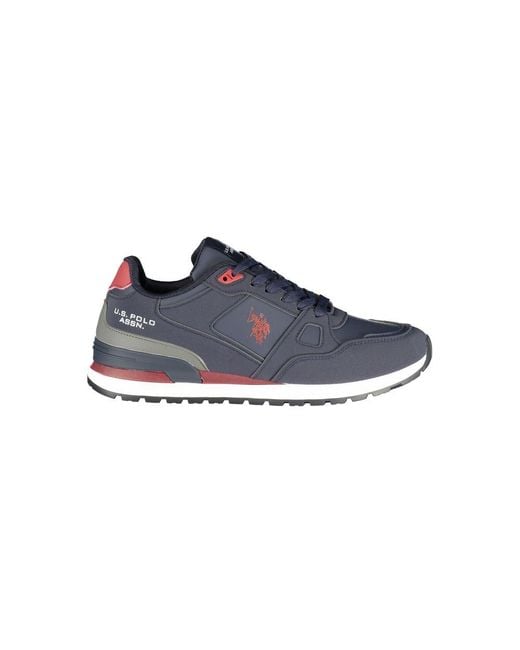 U.S. POLO ASSN. Blue Polyurethane Men's Sneaker for men