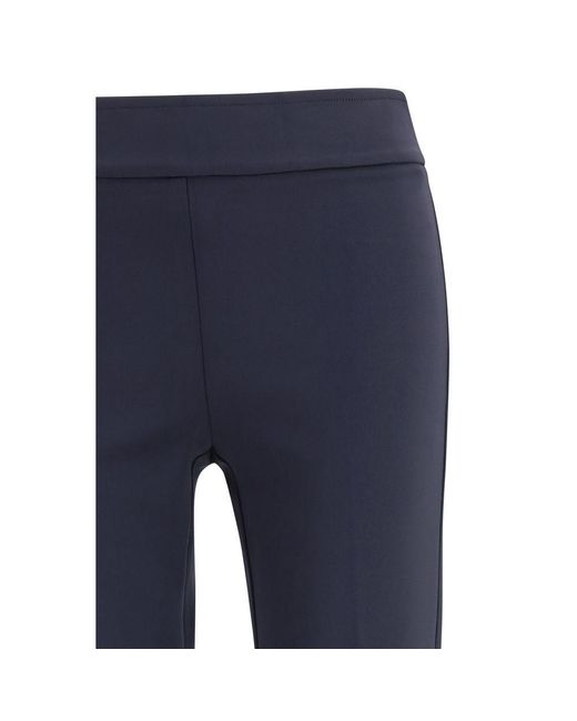 Avenue Montaigne Blue Polyamide Casual Pants
