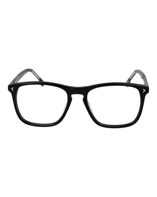 Lozza Black Cellulose Acetate Glasses (frames) for men