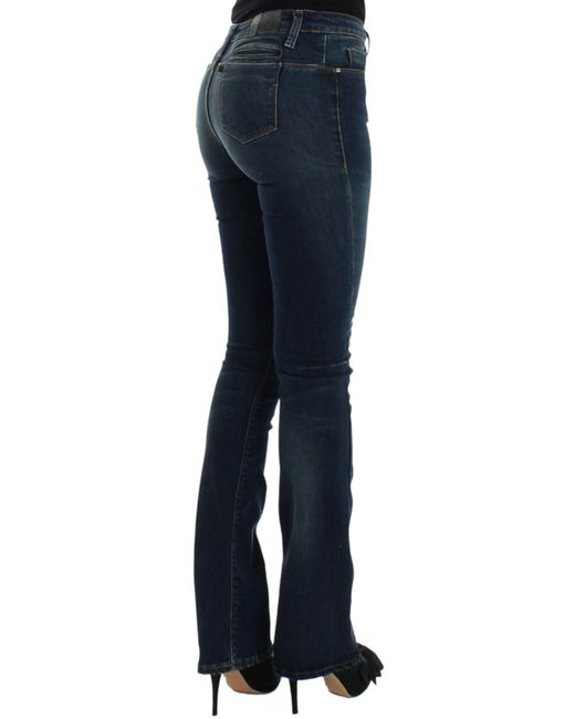 CoSTUME NATIONAL Blue Straight Leg Jeans