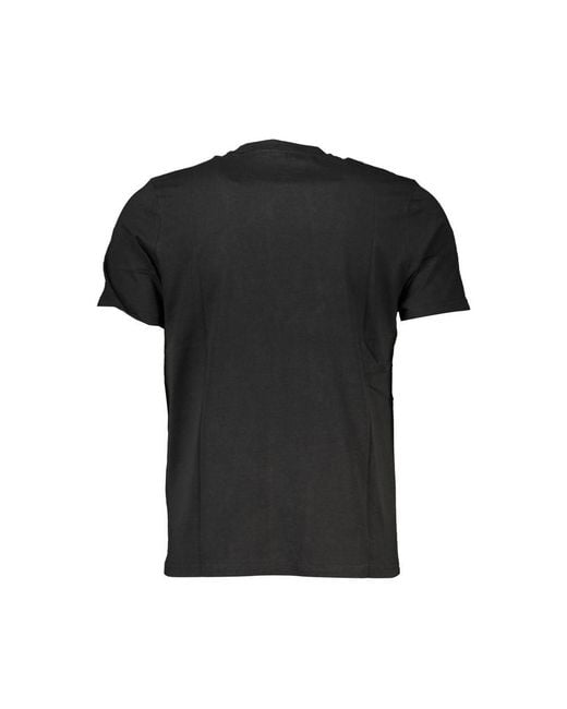 North Sails Black Cotton T-Shirt for men