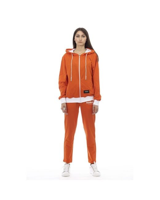 Baldinini Orange Cotton Sweater
