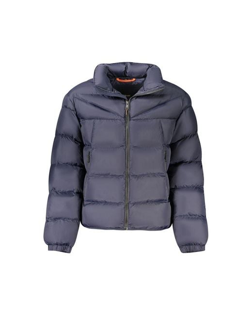 Napapijri Blue Polyamide Jacket for men