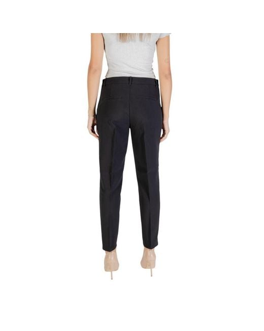 ONLY Black Recycled Polyester Casual Pants