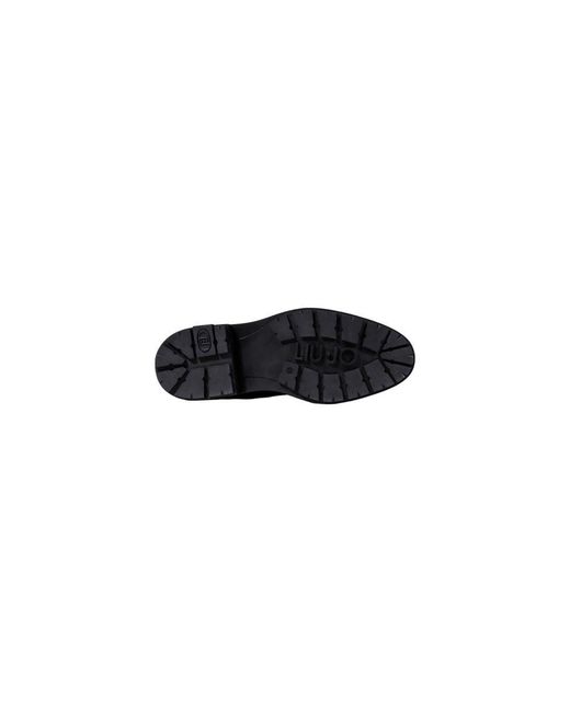 Liu Jo Black Artificial Leather Lace