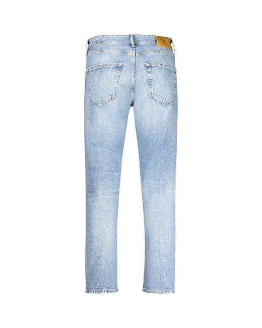 Calvin Klein Blue Cotton Jeans & Pant for men