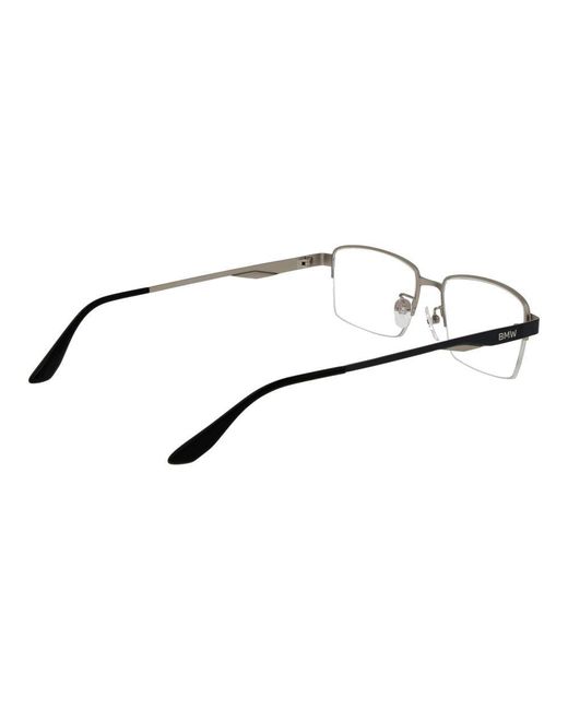 BMW Metallic Black Metal Glasses (frames) for men