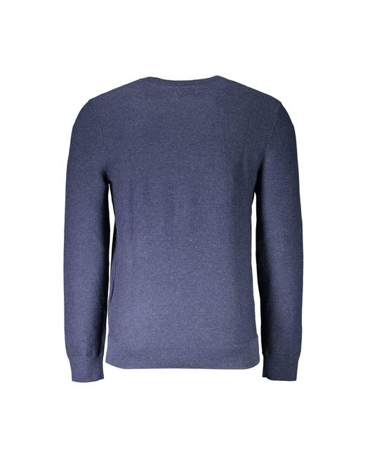 Dockers Blue Cotton Sweater for men