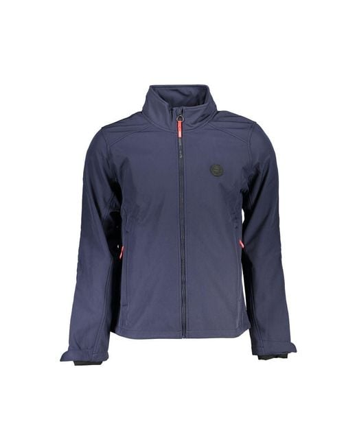 Gianmarco Venturi Blue Blu Polyester Men's Jacket for men