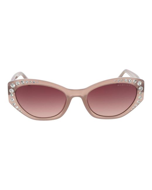 MARCIANO BY GUESS Pink Beige Sunglasses