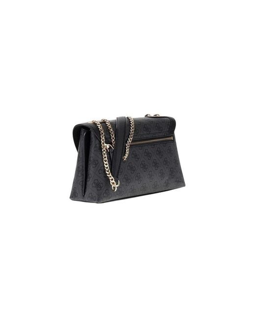 Guess Black Gray Polyethylene Handbag