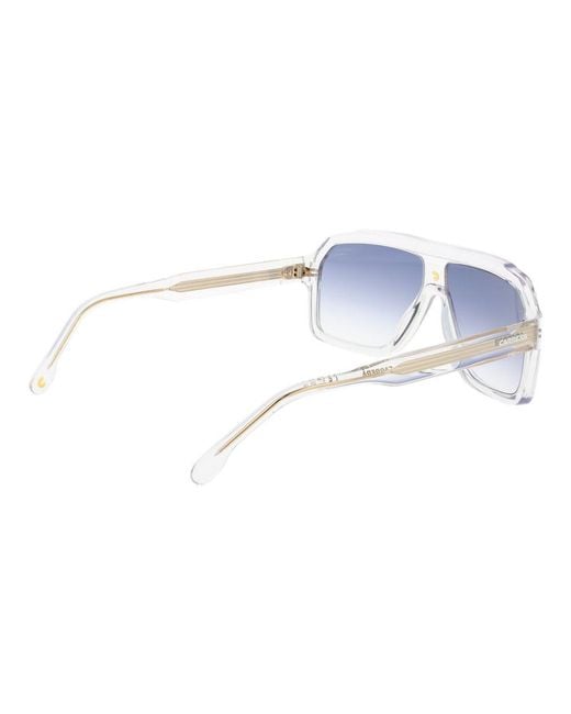 Carrera Blue Transparent Plastic Sunglasses for men