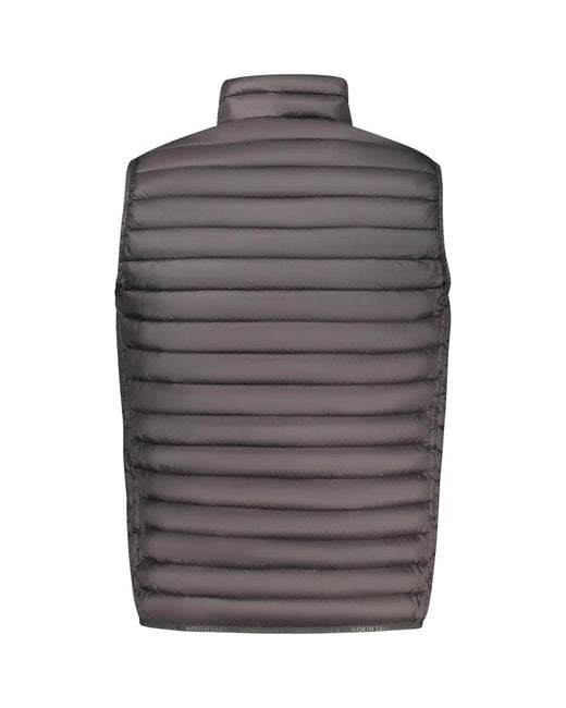 North Sails Gray Black Polyamide Men's Jacket for men
