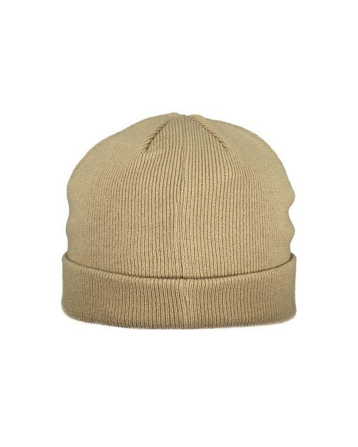 Fila Natural Beige Polyacrylic Men Cap for men