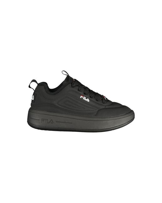Fila Black Polyester Sneaker