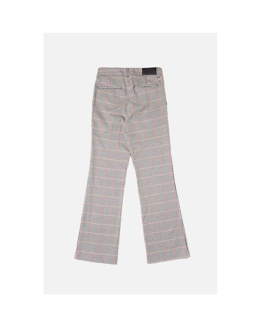 Gas Gray Polyester Casual Pants