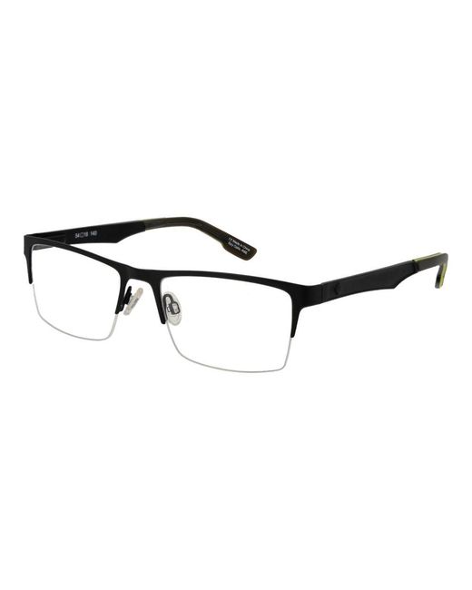 Spy Black Plastic Glasses (frames) for men