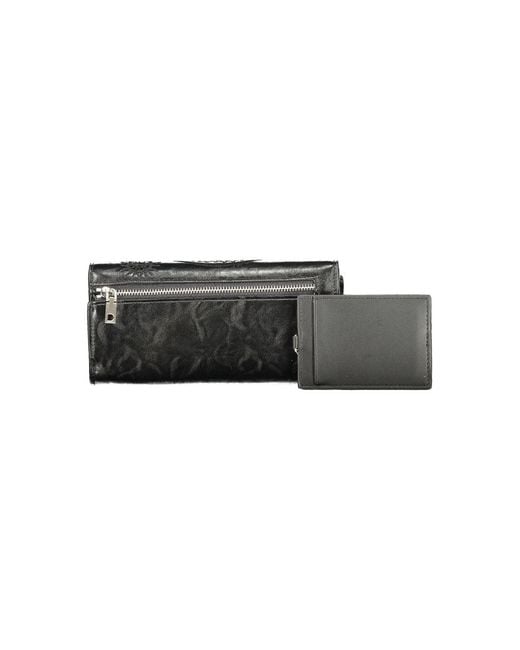 Desigual Black Polyurethane 's Wallet