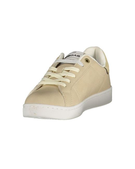 Gas Natural Beige Polyester Sneaker