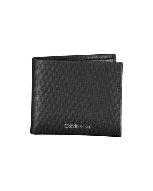 Calvin Klein Black Leather Wallet for men